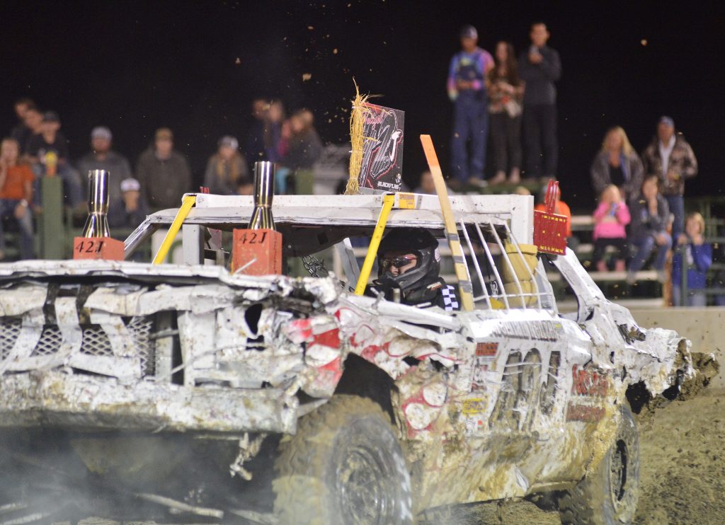 Demo Derby Kremmling teen didn’t win, but he’s revved to drive again